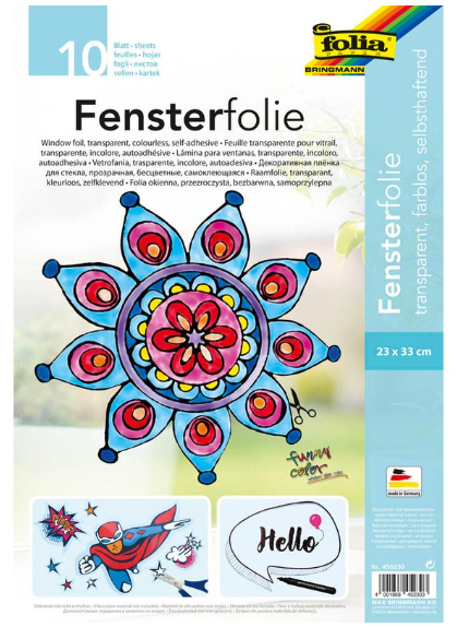 Raamfolie,zelfklevend 10 vellen